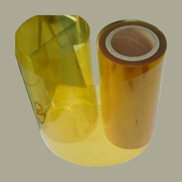 Medicinal PVC hard piece yellow